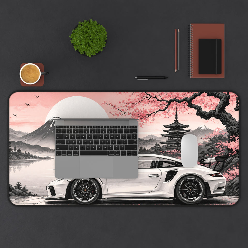 Sakura tree x Porche Mousepad