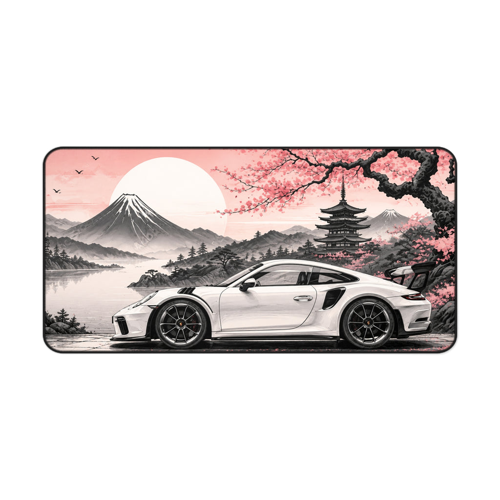 Sakura tree x Porche Mousepad