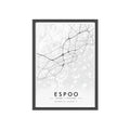 Espoo City Map Poster